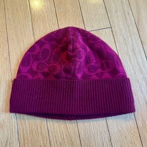 Coach Knit Hat